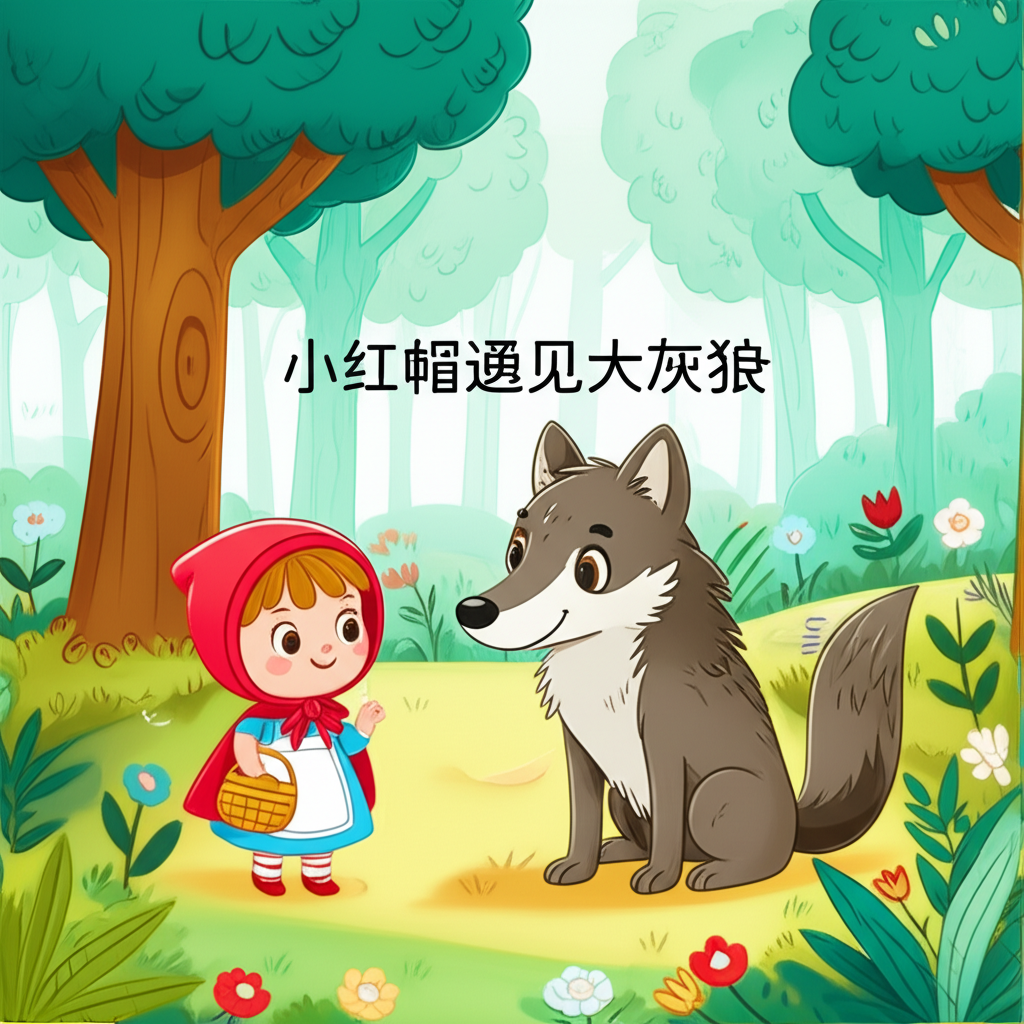 遇见大灰狼